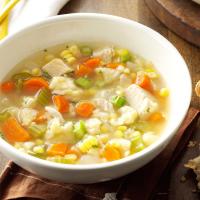 Chicken Corn Soup with Rivels image
