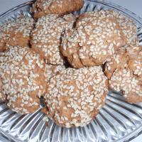 Red Wine Sesame Biscuits image