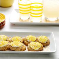 Frosted Pineapple Cookies image