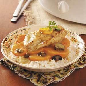 Orange Chicken with Sweet Potatoes Recipe_image