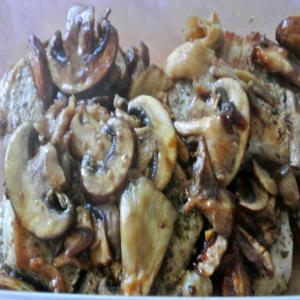 Asian Spice-Rubbed Pork Chops W/ Wild Mushroom-Soy Vinaigrette_image
