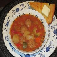 Savory Meatball Soup_image