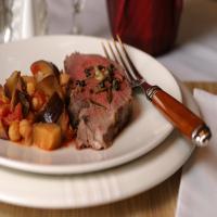 Herbed and Butterflied Leg of Lamb image