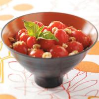 Warm Garlicky Grape Tomatoes image