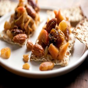 Haroseth With Chestnuts, Pine Nuts, Pears and Dried Fruits_image