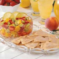 Tangy Fruit Salsa with Cinnamon Chips image