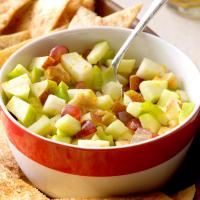 Apple Pear Salsa with Cinnamon Chips image
