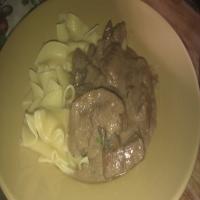 Beef Stroganoff With Mushrooms and Herbs image