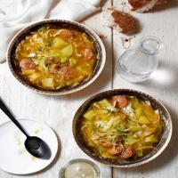 Potato, Cabbage & Chorizo Soup Recipe - (4/5) image