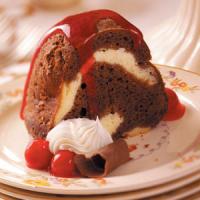 Black Forest Cream Cheese Cake image