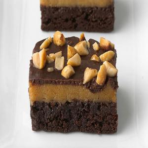 White Chocolate Crunch Peanut Butter Brownies image