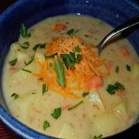 Veggie Cheddar Soup_image