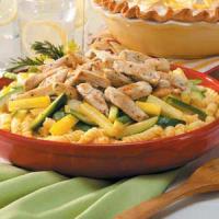 Pasta with Chicken and Squash_image