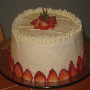 Mary or Francis's Strawberry Party Cake_image