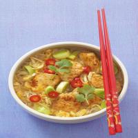 Chicken and Rice Noodle Soup_image