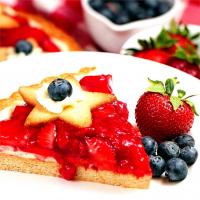 Fresh Strawberry Cheesecake Pie image