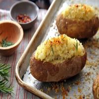 Crunchy Baked Potatoes With Anchovy, Parmesan and Rosemary image