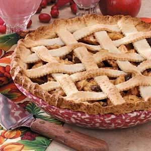 Applesauce Lattice Pie_image