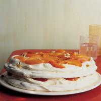 Vacherin with Chamomile-Poached Nectarines image