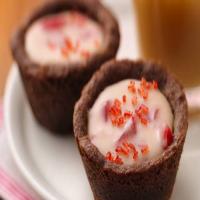 Cherry-Chocolate Cookie Cups image