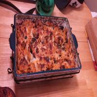 Baked Ziti With Spinach, Sausage, and Mozzarella image