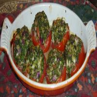 Spirit's Spinach Stuffed Tomatoes_image