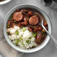 Pressure-Cooker Andouille Red Beans and Rice_image