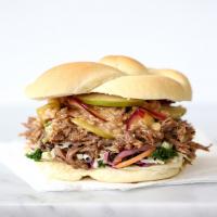 Korean Pulled Pork Sandwiches with Caramel Apple Crumble Recipe - (4.4/5)_image