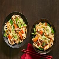 Stir-Fried Udon with Chicken and Vegetables image