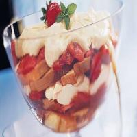 Strawberry-Rhubarb Trifle image