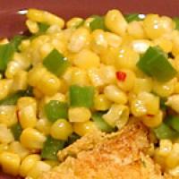 Sauteed Corn and Green Peppers_image