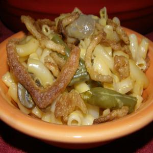 Cheesy Shells and Green Beans_image