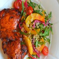 Spicy Chicken Thighs with Sweet & Tangy Honey Glaze Recipe - (4.4/5)_image