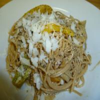 Angel Hair Pasta With Artichokes and Mustard Sauce image
