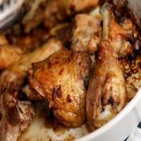 ROAST CHICKEN WITH CARAMELIZED SHALLOTS_image