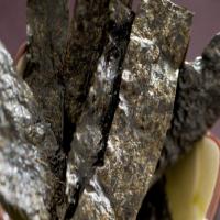 Crisp Nori Chips With Toasted Sesame Oil image