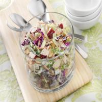 Cabbage, Apple and Almond Slaw image