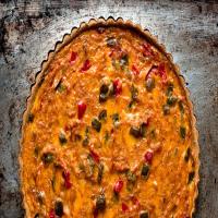 Cabbage, Onion and Sweet Pepper Tart image