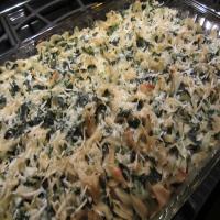 Baked Spinach and Noodles image
