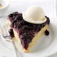 Blueberry Upside-Down Skillet Cake_image