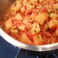 Provencale Potato Ragout With Green Olives image