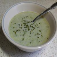 Low-fat Cream of Asparagus Soup image