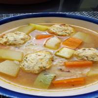 Mexican Chicken Meatball Soup (Sopa de Albondigas de Pollo) image