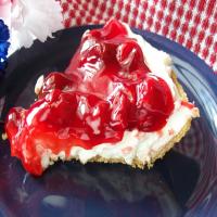 Easy Cherry or Blueberry Cream Pie (No-Bake) image