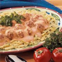 Meatball Stroganoff with Noodles image