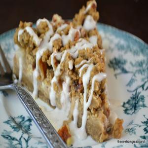 Spiced Pear Gingerbread Crumb Cake_image