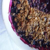 Easy Blueberry Crumble_image