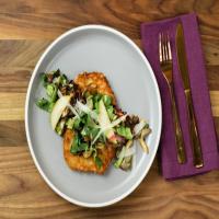 Pork Milanese with Warm Autumn Salad and Poached Egg_image