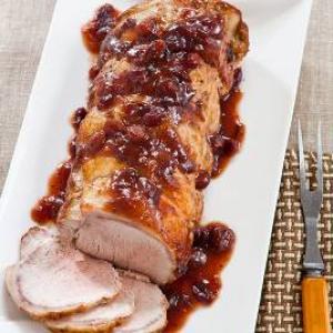 Pork Loin with Cranberries and Orange Recipe - (4.4/5)_image