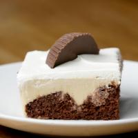 Chocolate Peanut Butter Poke Cake Recipe by Tasty image